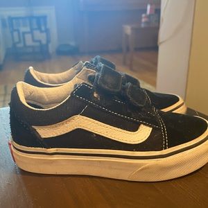 Old Skool Vans - Kids Size 11 - black/white